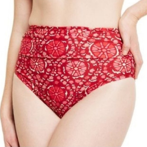 Rhode × Target Red Zinnia Bikini Bottom - Picture 2 of 8